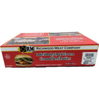 Ground Beef Patties 80% Lean | Case