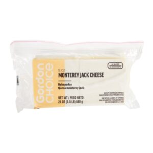 Monterey Jack Cheese Slices | Packaged