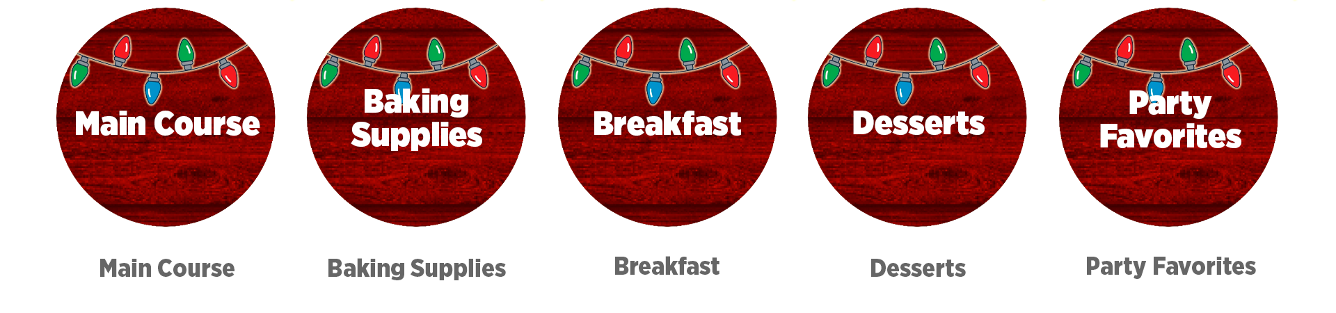 Shop Holiday Departments