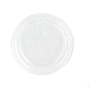 LID FLAT CLR 16-125CT RESC | Raw Item