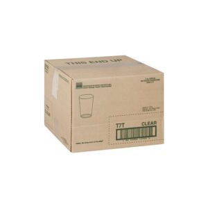 Cup Plas 7z Tal Clr 20-25ct Comt | Corrugated Box