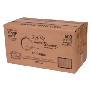 500 – Plate In Famous 9″ Service 9pwf | Corrugated Box
