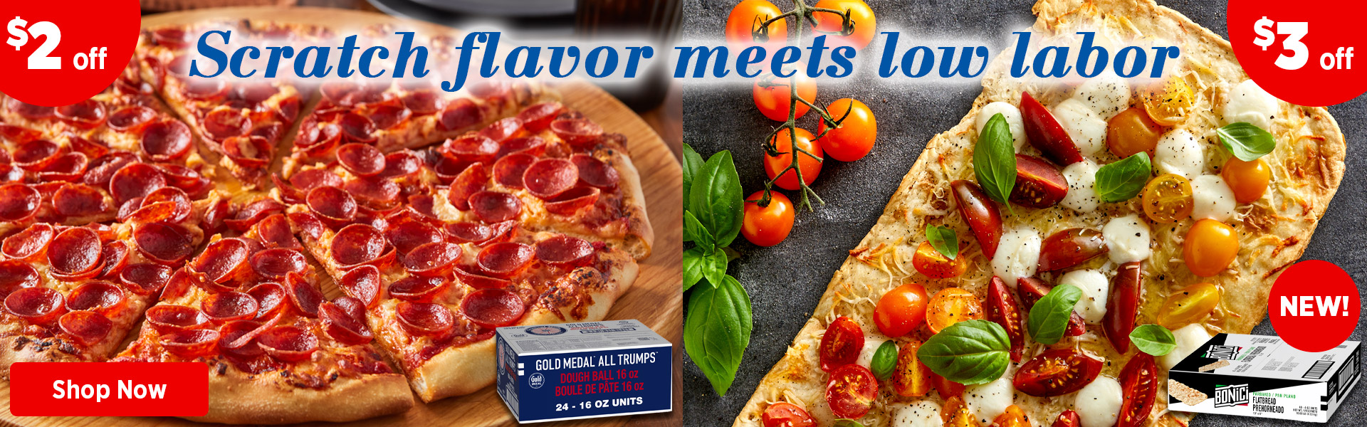 Scratch flavor meets low labor