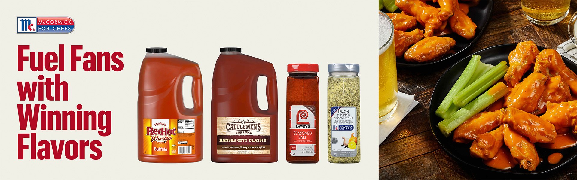 McCormick Feed Fans with Winning Flavors