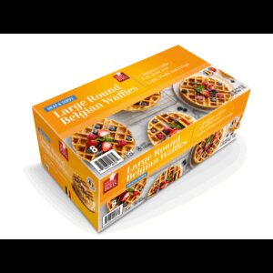 Les Delices de Paris Round Waffle 8ct | Corrugated Box