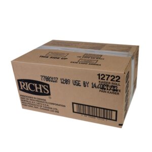 144-2.75z Kaiser Roll Dough – 12722 | COR