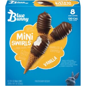 Mini Vanilla Swirl Cones | IPG