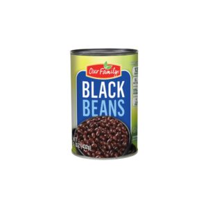 Our Family Black Beans 15oz | IPG