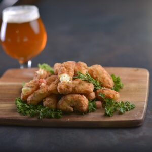 Garlic Hand Breaded Cheese Curds | PWB