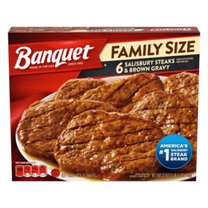 Banquet Salisbury Steak & Brown Gravy | IPG