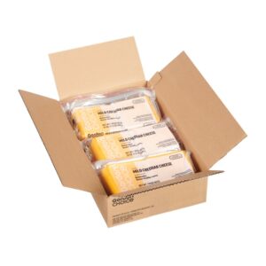 Natural Cheddar Cheese Slices | PKG