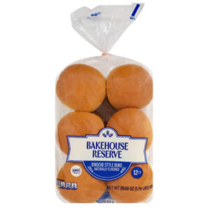 Brioche Hamburger Buns | Packaged