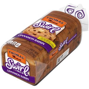 Thomas Cinnamon Raisin Swirl 16oz | PKG