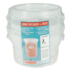 2 Quart Food Containers. | PKG