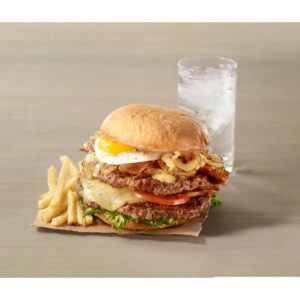 Fully Cooked Ground Chuck Beef Pub Burger Patties | PWB