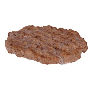 Fully Cooked Ground Chuck Beef Pub Burger Patties | RAW