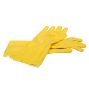 Large Yellow Rubber Gloves | RAW