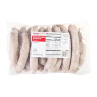 BRATWURST CKD NAT CS 4/# 5 LB | IPG