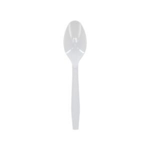 White Plastic Spoons | RAW