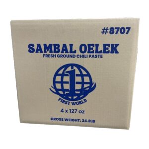 First World Sambal Oelek Chili Paste 1gal | COR