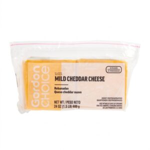 Mild Cheddar Cheese Slices | IPG