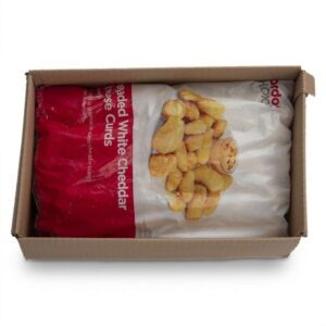 Breaded White Cheddar Cheese Curds | PKG