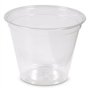 9 oz. Clear Plastic Cups | RAW