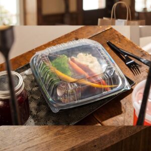 1-Compartment Plastic Containers | PWB